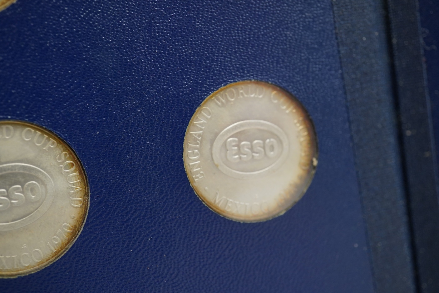 A rare 1970 World Cup sterling silver set of coins